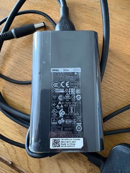 Photo of free Dell laptop charger (Congleton CW12) #1
