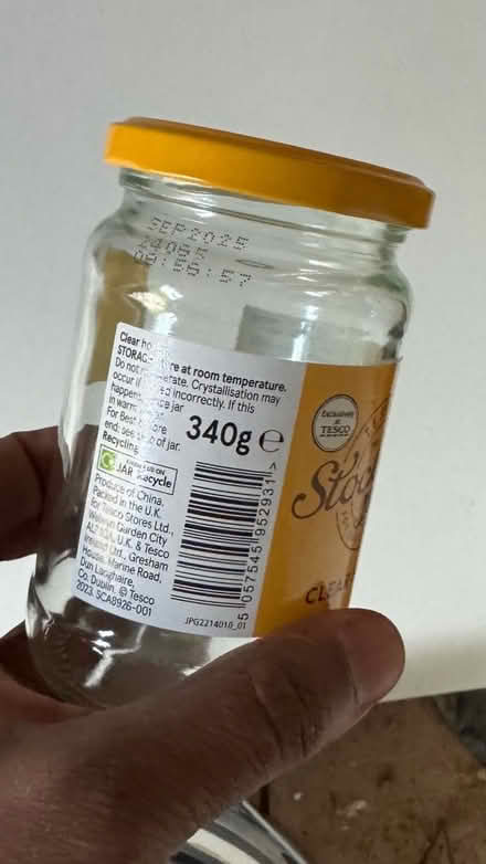 Photo of free Empty Jar (Rainham ME8) #1