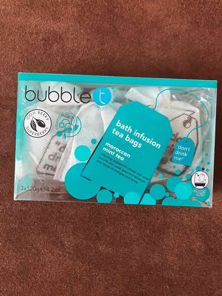 Photo of free Bubble T Bath Infusion Tea Bags (Bilton HG1) #1