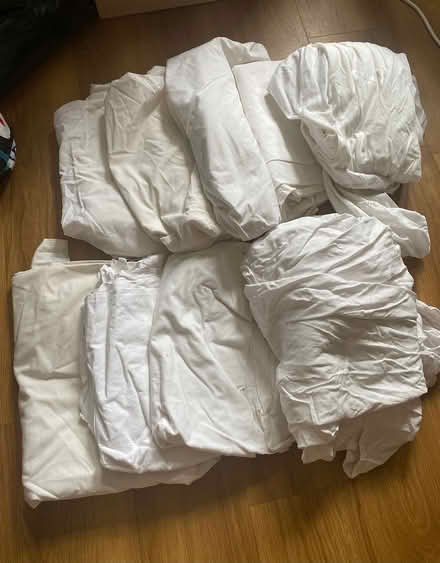Photo of free 9 Dust sheets (KT15) #1
