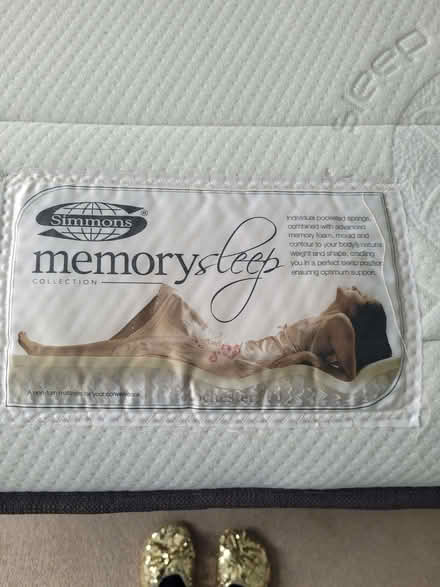 Photo of free Double bed, mattress and headboard (Bernards Heath AL1) #4