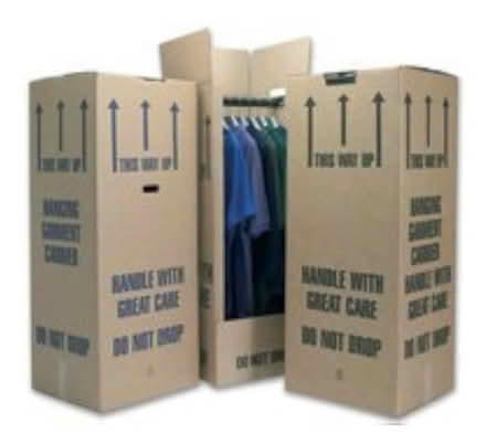 Photo of free Cardboard Wardrobe Boxes (GU14) #1