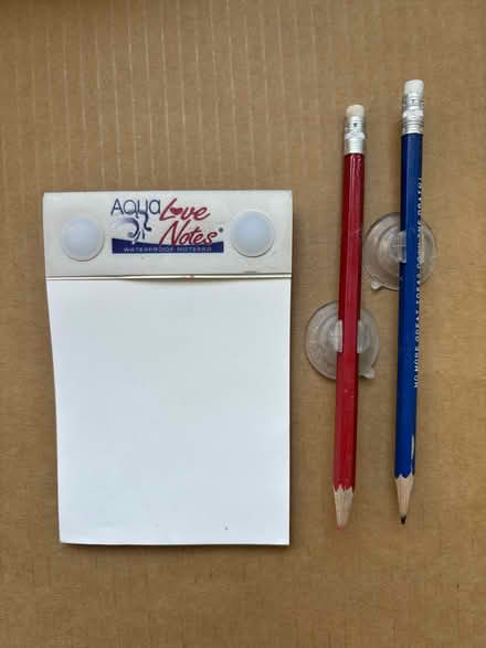 Photo of free Waterproof paper to use in shower (Sunnyvale near Fremont H.S.) #1