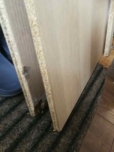 Photo of free IKEA pax wardrobe frame , white stained oak effect (Timperley WA15) #2