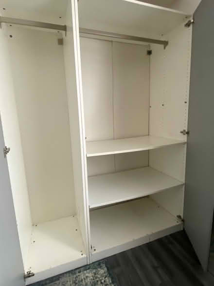 Photo of free Double mirrored IKEA wardrobe (Barking IG11) #1