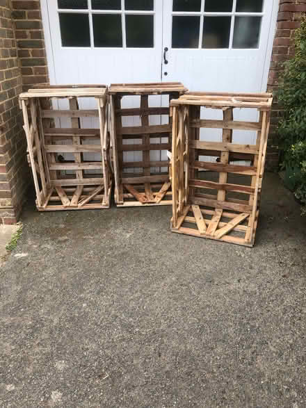 Photo of free wooden crates (Sedlescombe Street TN33) #1
