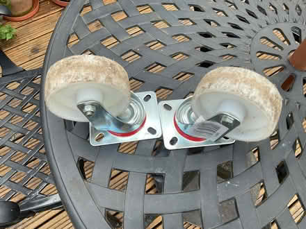 Photo of free Castor wheels (Culham OX14) #2