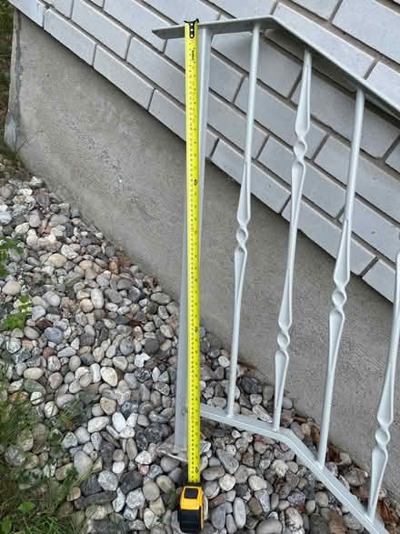 Photo of free Iron railing for exterior steps (Baseline and Beaumaris) #3