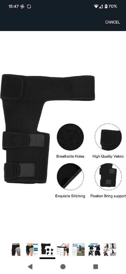 Photo of free Hip Support Brace (Brize Norton OX18) #2