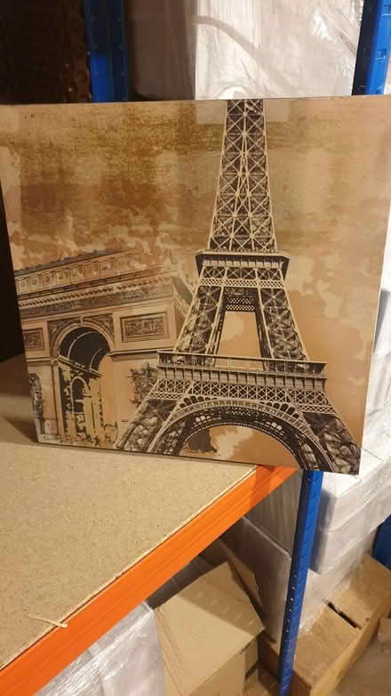 Photo of free Paris canvas frame (Beech road, chorlton) #1