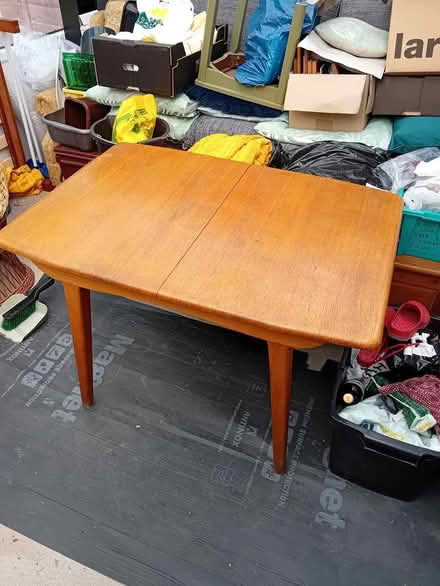 Photo of free Solid oak 4/6 seater table (Taunton TA2) #1