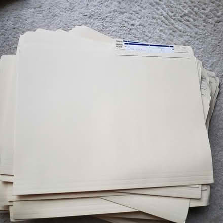 Photo of free file folders (East Mississauga) #1