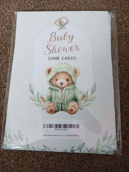 Photo of free Baby shower game cards (Cutteslowe OX2) #1