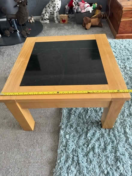 Photo of free Oak and granite coffee table (Wetherby LS22) #1