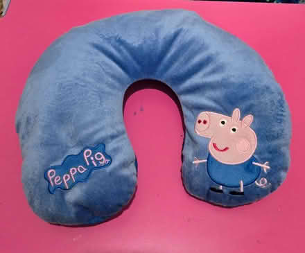 Photo of free George pig neck pillow (NW10) #1
