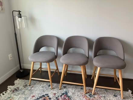 Photo of free 3 counter stools (Crown farm) #1