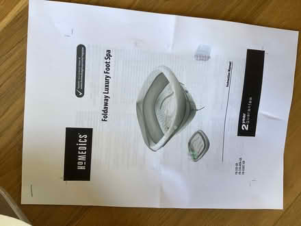 Photo of free Foot spa (North Lopham IP22) #3