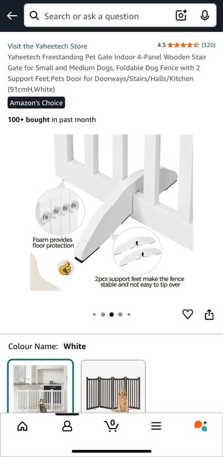 Photo of free Free standing gate (N8 9DJ) #3