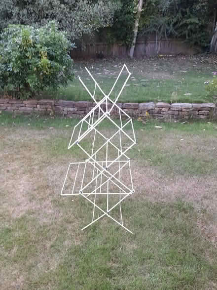 Photo of free Folding clothes horse/airer (Harrogate HG2) #2