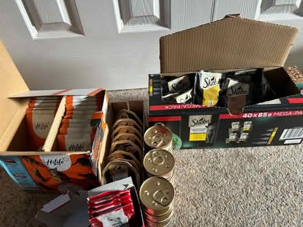 Photo of free Assorted unopened cat food (Musselburgh EH21) #1