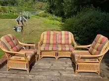 Photo of free Cane furniture set (Sevenoaks Weald TN14) #1
