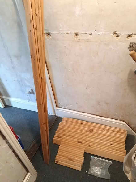 Photo of free 6 feet tall. Pine shelves. (Portsmouth PO3) #1