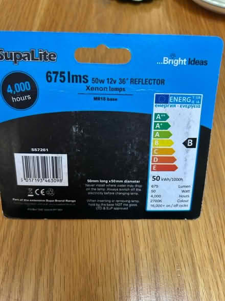Photo of free Spotlight Bulbs (Birmingham B16) #3