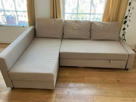 Photo of free Beige sofa (Lansdowne Terrace, Exeter) #1
