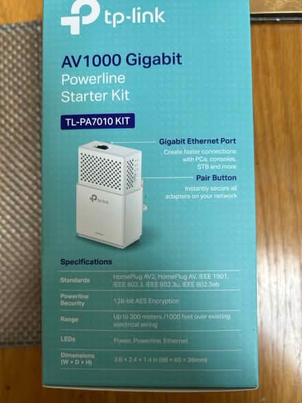 Photo of free Powerline WiFi Extender Kit (Birmingham B16) #4