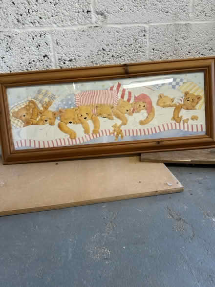 Photo of free Cute child’s picture, solid pine (Windlesham GU20) #1