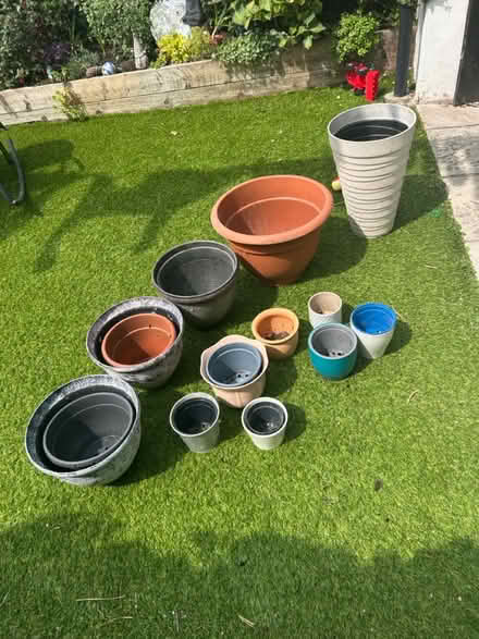 Photo of free Garden pots (Poole, Dorset BH15) #1