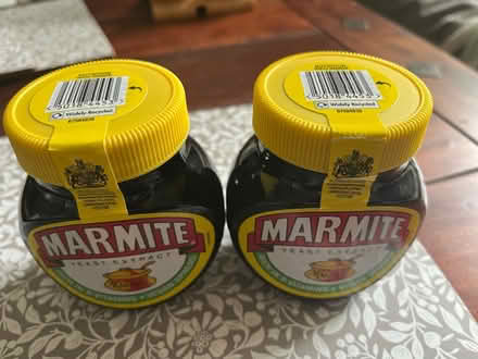 Photo of free Two sealed jars of Marmite (HR4 7FG) #1