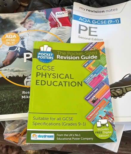 Photo of free GCSE PE books x 3 - SE26 (Sydenham, SE26) #1