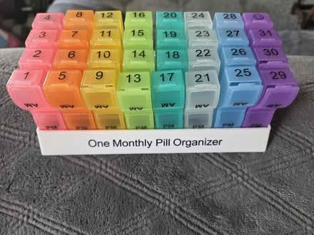 Photo of free Pill organiser (One monthly) (Caterham CR3) #1