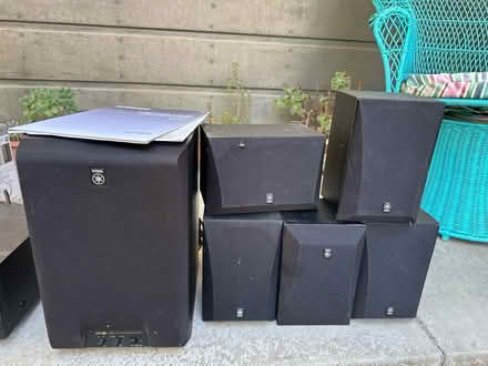 Photo of free Yamaha Receiver & Speaker System (Southwest Concord) #2