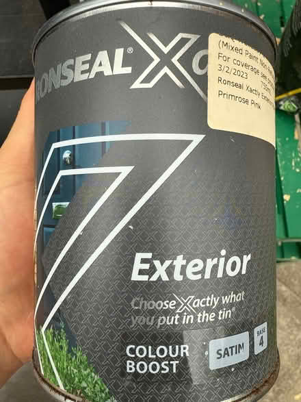Photo of free Ronseal exterior paint Pink (Prenton) #1
