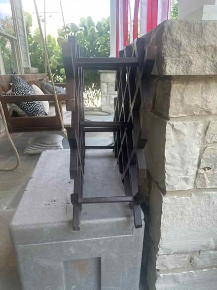 Photo of free Wooden wine rack for wall (hinsdale) #2