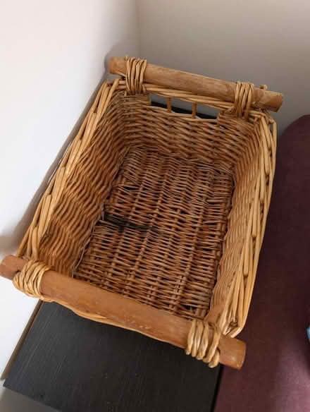 Photo of free Wicker basket (Crewe CW1) #2