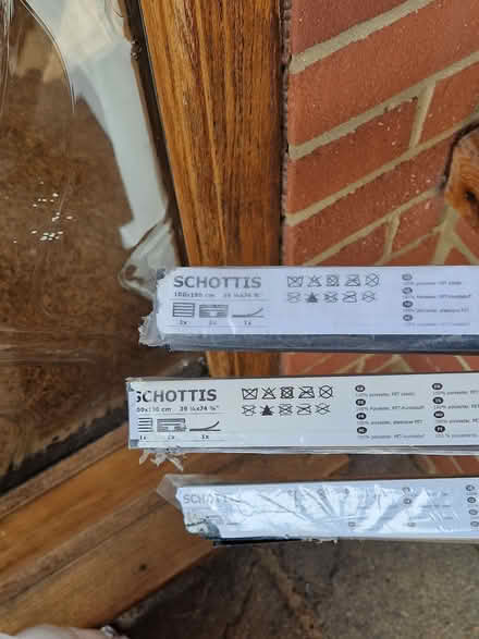Photo of free Ikea Schottis blinds, blackout, easy to fit, colour: black (Knebworth SG3) #1
