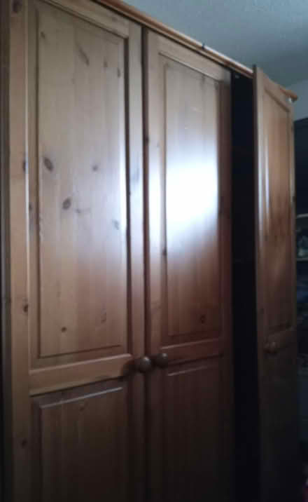 Photo of free 3 door wardrobe (Thatto Heath) #1
