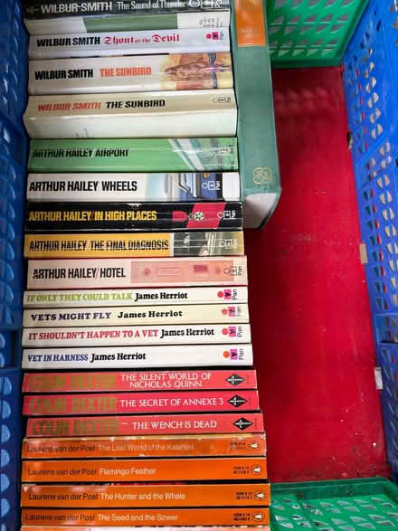 Photo of free Laurens van der Post, Dick Francis books x16 (Steventon OX13) #1