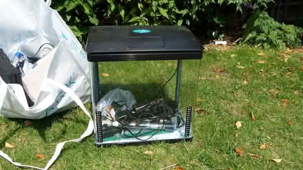 Photo of free Fish tank small 38x26x38 H complete (Gunton NR32) #3