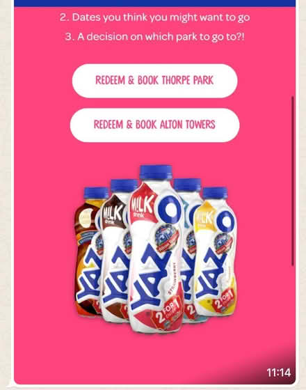 Photo of Yazoo bottle with 2 for 1 offer (Ashton-on-Ribble PR2) #1