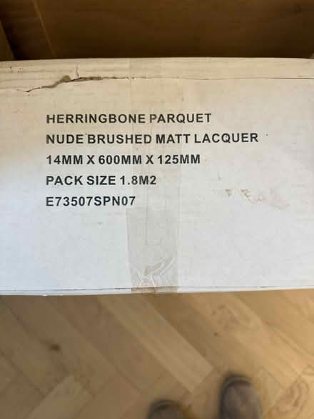 Photo of free 14mm Engineered Wood Flooring (Se11 5hw) #3