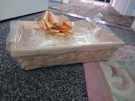 Photo of free Gift Wicker Basket with the packing and wrapping (South Bermondsey SE16) #1