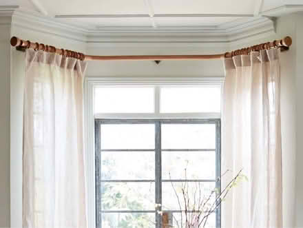 Photo of Bay window curtain pole (Beckenham) #1