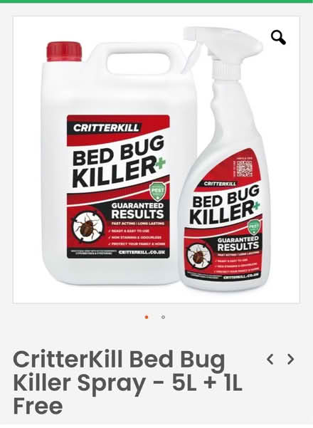 Photo of free Unused Bed Bug spray (Lewisham, SE13) #1