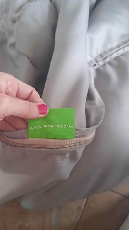 Photo of free Large Grey Bean Bag + Extra Filling (Liversedge WF15) #2