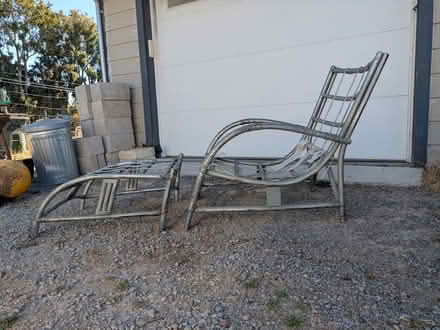 Photo of free Bentwood Lounge Chair with Ottomon (West Petaluma) #3
