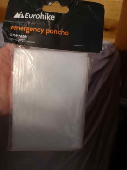 Photo of free Unused emergency poncho x 2 (Bannerdale S7) #1